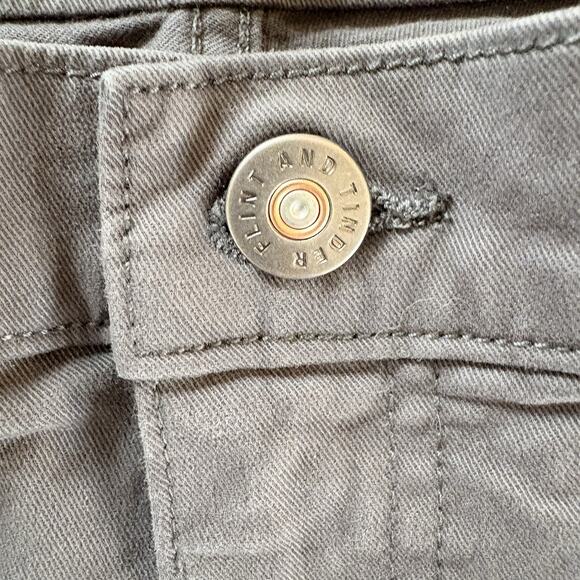 Flint and Tinder Men’s Gray Chino Pants Size 40x30 (Fit 40x30.5) Tapered Fit - Picture 9 of 15